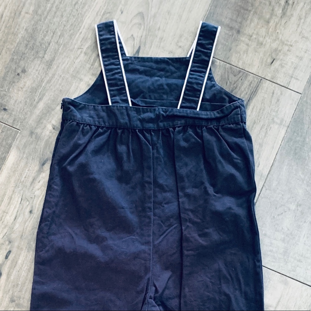 Girls Gymboree Navy Jumper/Overalls, Size 2T - Picture 3 of 3